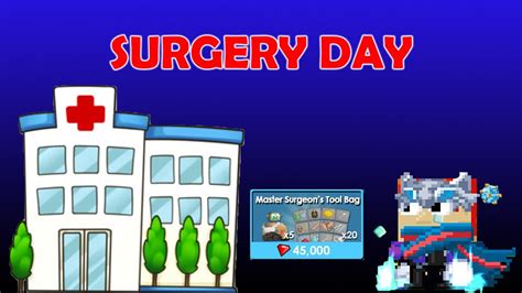 surgery day growtopia.